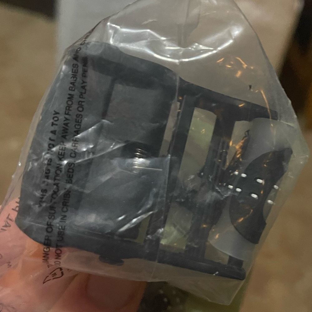 “Off-White” belt - clear and black, BRAND NEW